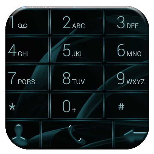 exDialer MetalGate Aqua theme 個人化 App LOGO-APP開箱王