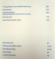 The Square Meal menu 5