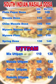 Radhe Fastfood menu 1