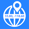 GPS Coordinates Locator Map icon