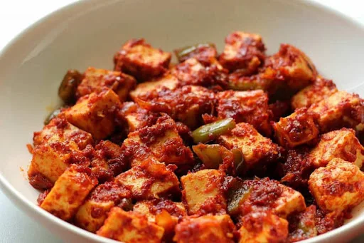 Paneer In Garlic Sauce Dry