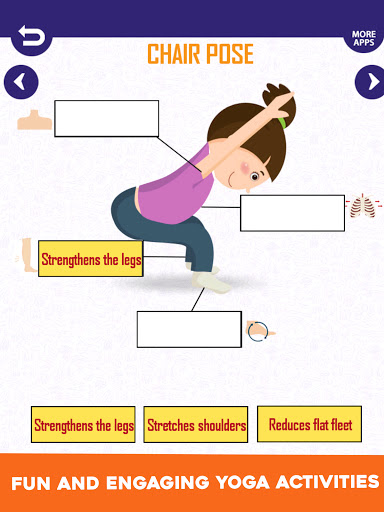 Yoga For Kids - Easy Yoga Poses for Kids Fitness