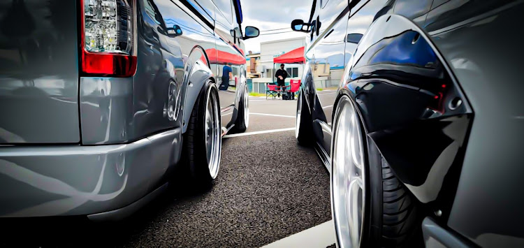 ハイエースバンのハイエース・ハイエースの仲間・オフ会・山梨味噌屋オフ会・ガレージ11に関するカスタム事例の投稿画像2枚目