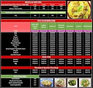 The Arabs menu 1