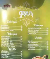 Aasife Biriyani Karapakkam menu 4