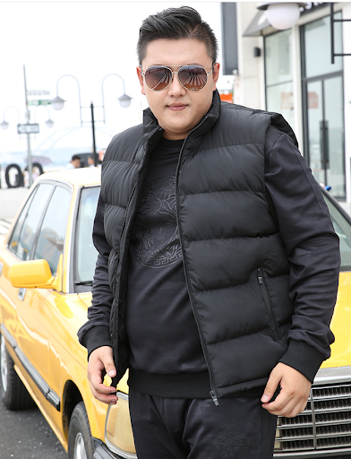 Title 6, Plus Size Trendy Vest Mens Plus Warm Jacket pr...