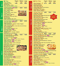 Pizza Caprina menu 1