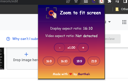 Video Aspect Ratio Zoom Preview image 0