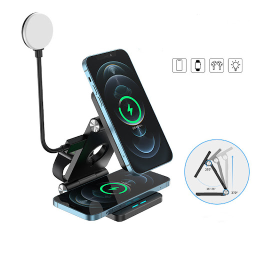 Title 1, Magnetic Wireless Charger Mobile Phone Folding ...