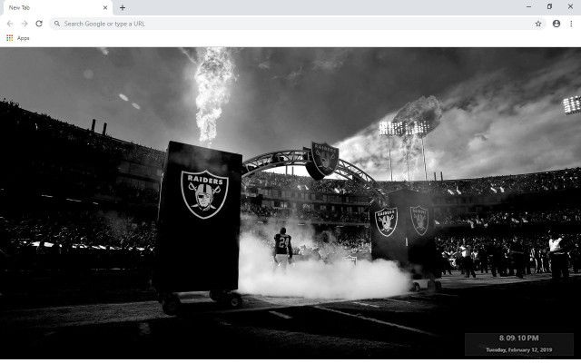 NFL Oakland Raiders New Tab