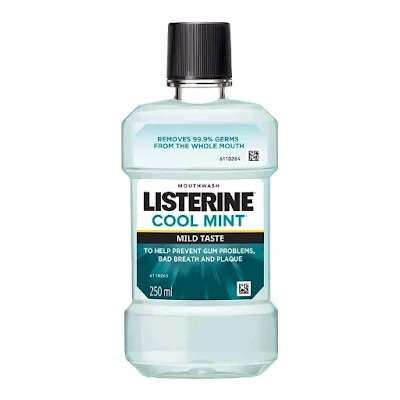 Listerine Cool Mint Mild Taste Mouthwash 250 Ml