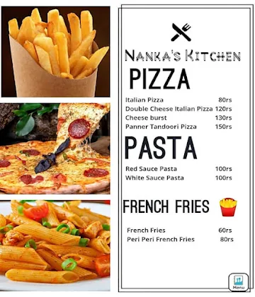 Nanka's Kitchen menu 