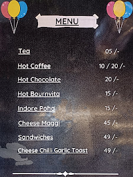 Fiesta Cafe menu 1