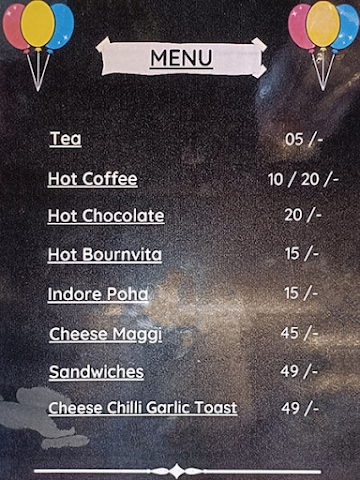 Fiesta Cafe menu 