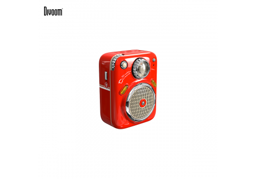 Loa Bluetooth Divoom - Beetles FM Red