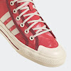 nizza hi rf crew red / wonder white / wonder white