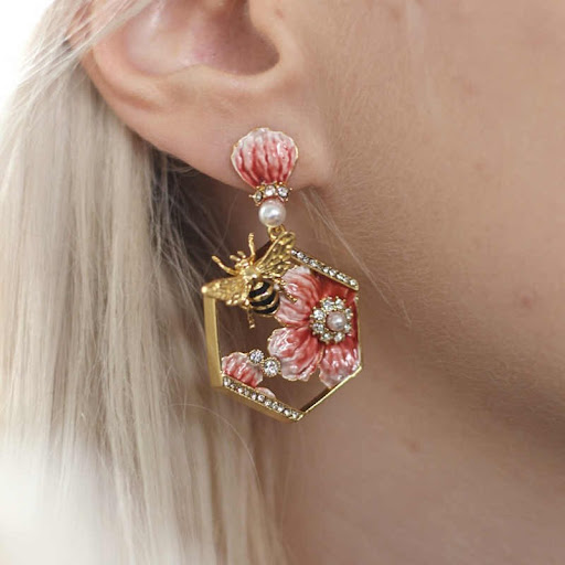 Title 3, Cartoon Fairy Tale Style Enamel Painted Flower ...