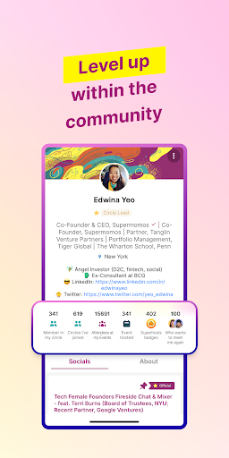 Screenshot Supermomos: Socialize & Learn
