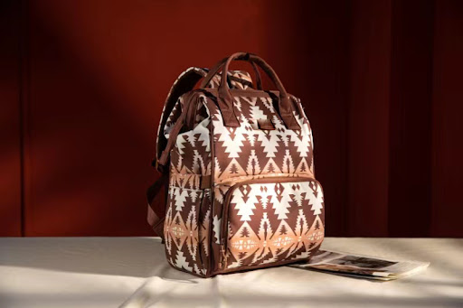Title 22, Retro Bohemian Ethnic Style Backpack Spacious a...