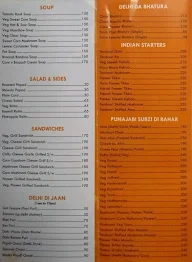 Only Parathas menu 3