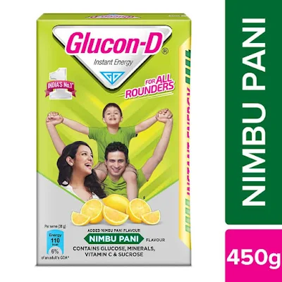 Glucon-D Glucose Nimbu Pani 450 Gm