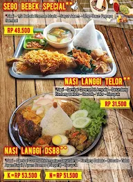 Ayam Kwali Ds88 Mendrisio menu 6