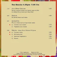 Citrus Cafe - Lemon Tree Hotel menu 6