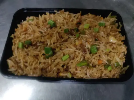 Veg Burnt Garlic Fried Rice