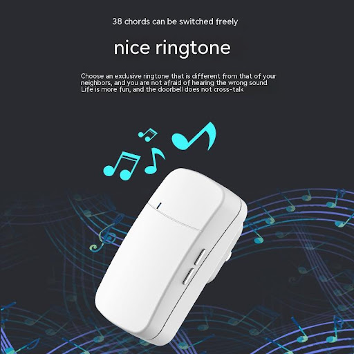 Title 8, Long Distance Wireless AC Doorbell with Battery...