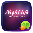 (FREE) GO SMS NIGHT LIFE THEME 1.60 APK ダウンロード