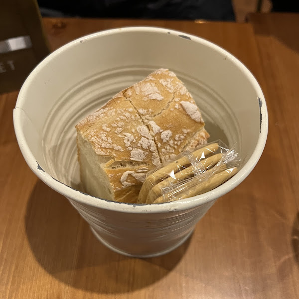 Gf crackers come sealed, that bread is regular bread