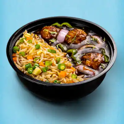 Chicken Manchurian Bowl