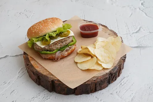 Premium Grilled Mutton Burger