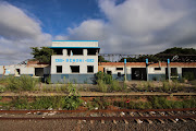 All that remains of the once bustling Benoni Station is a rudely sucked-out shell.