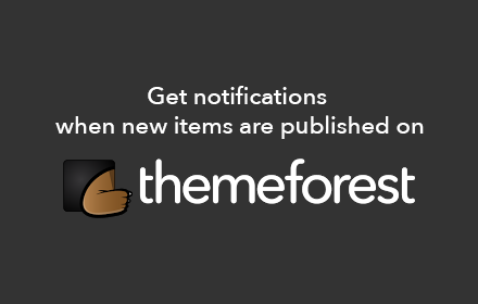 ThemeForest - New Items Preview image 0