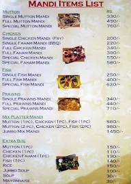 Azaan Bait Al Mandi menu 3