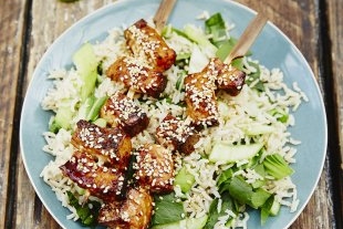 Jools’ Asian-style salmon
