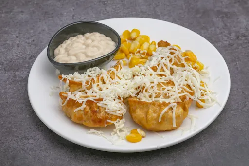 Corn Cheese Fried Momos [5 Pieces]