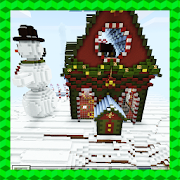 Tomb Crafter. Christmas riddle. MCPE map  Icon