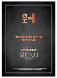 Headquarter Skybar menu 1