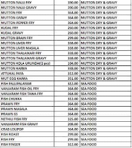 Hotel Junior Kuppanna @ Ecr menu 5