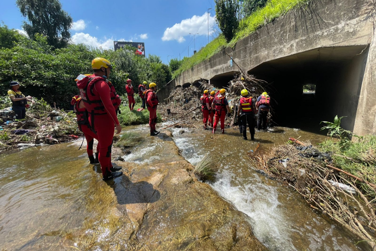 Young children and women were among the recovered bodies at the Jukskei River.