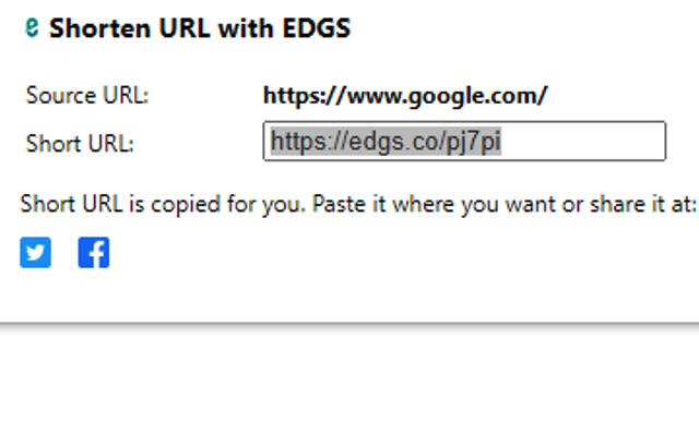 Edgs | Trusted Short URLs Preview image 3