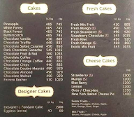 Hema Bakers Point menu 1