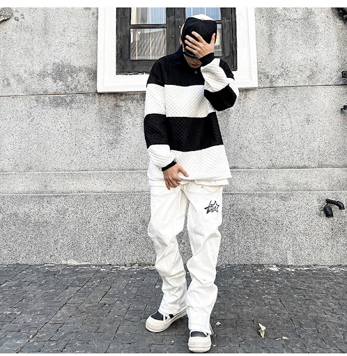 Title 7, Vintage Street Structure Zip Loose Straight Jea...