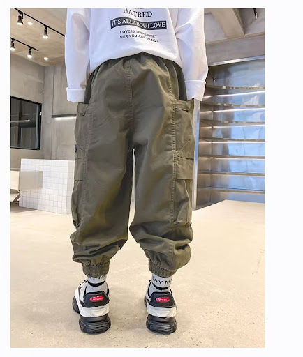Title 6, Boys Cargo Pants Spring and Autumn New Multi-po...