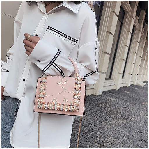 Title 5, New Fresh and Pure Color PU Bag Sweet Girl Wind...