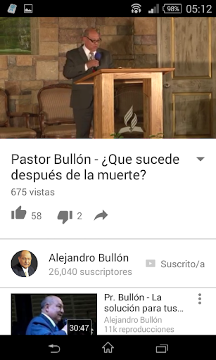 Pastor Alejandro Bullon