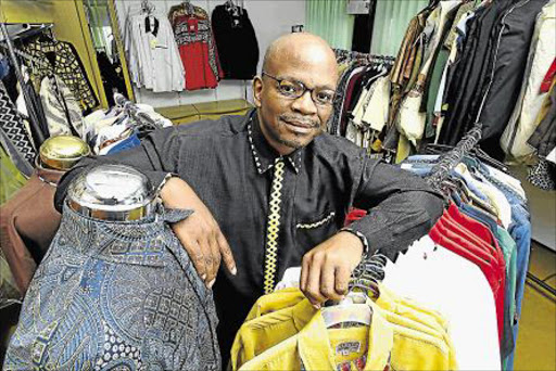 FASHION GURU: Designer Sonwabile Ndamase Fashion Designer, of Vukani Range Creations