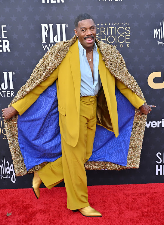 Colman Domingo at the 29th Annual Critics Choice Awards at Barker Hangar.